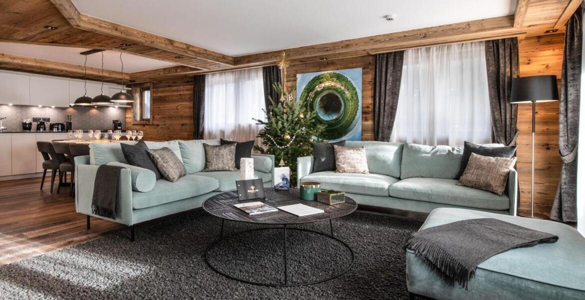 Appartement à louer à Courchevel 1650 Moriond de 138 m² 