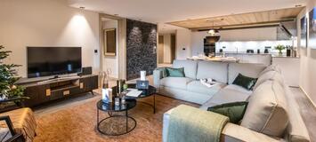 This flat for rental, located in Courchevel 1650 Moriond