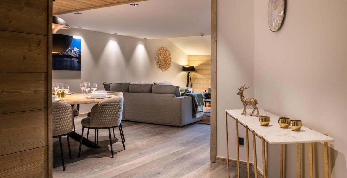 Cet appartement à louer, situé à Courchevel 1650 Moriond 