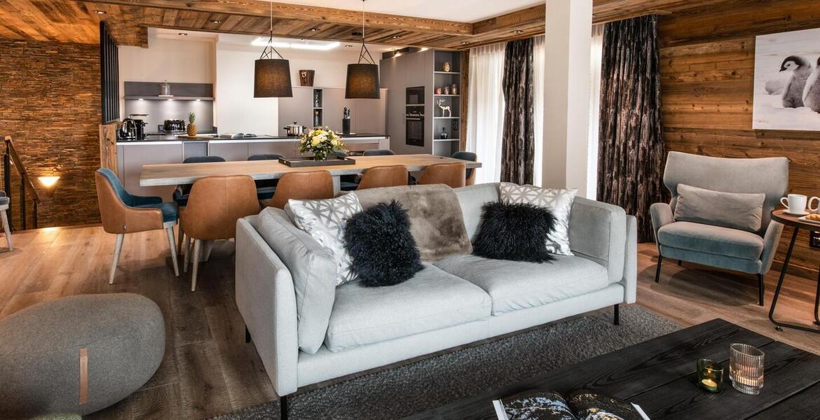 Informations Appartement à Courchevel 1650 Moriond de 163 m²