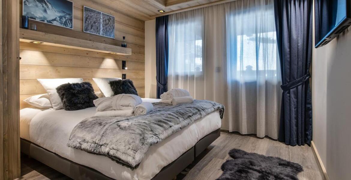 Cet appartement qui se situe au 4ème étage à Courchevel 1650