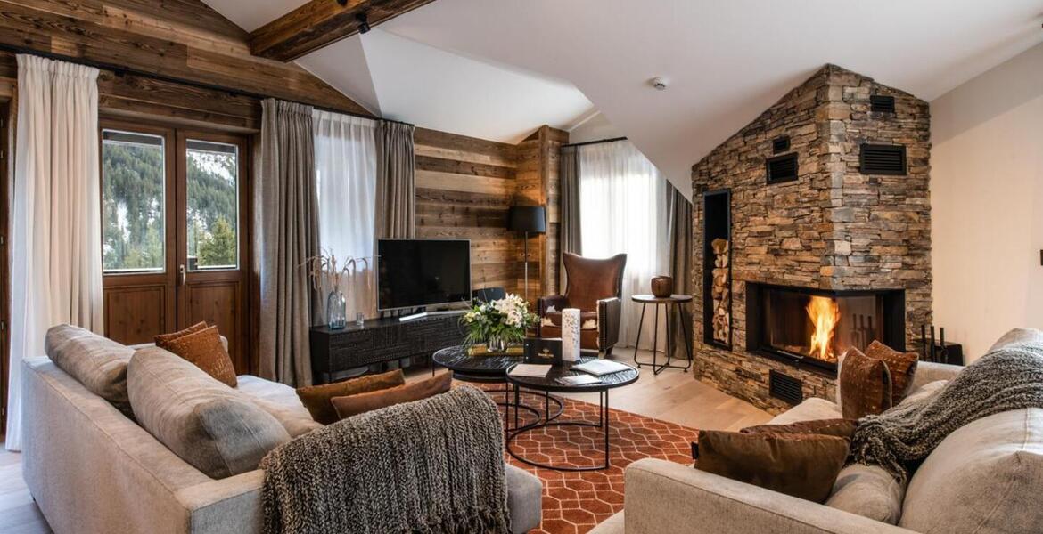 Cet appartement à Courchevel 1650 Moriond, à la location