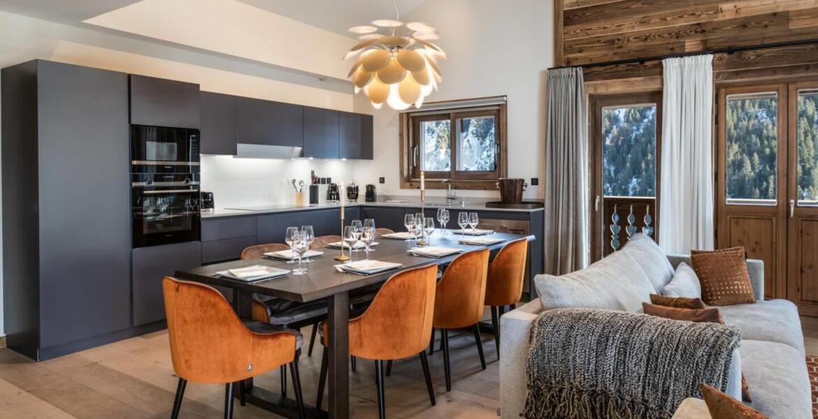 This apartment in Courchevel 1650 Moriond, is for rental