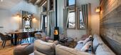 A chalet for rental is located in a Residence in La Tania