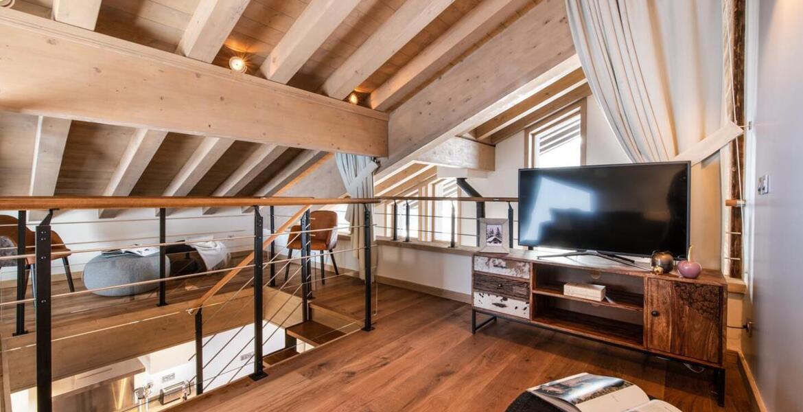 A chalet for rental is located in a Residence in La Tania