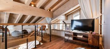 A chalet for rental is located in a Residence in La Tania