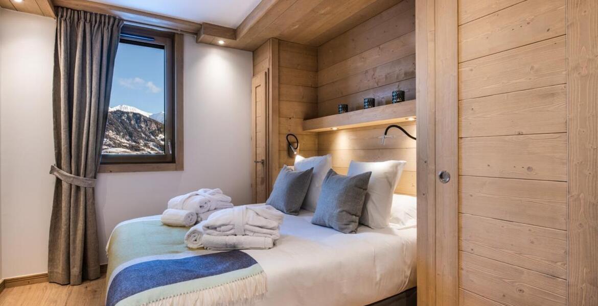 A chalet for rental is located in a Residence in La Tania