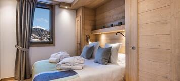 A chalet for rental is located in a Residence in La Tania