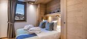 A chalet for rental is located in a Residence in La Tania