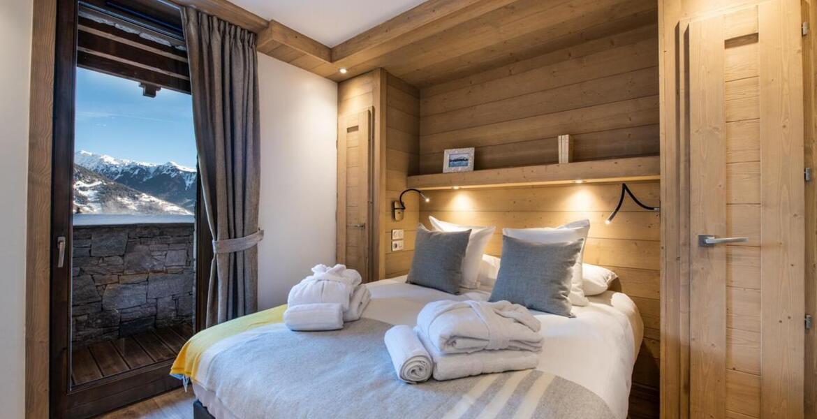 A chalet for rental is located in a Residence in La Tania