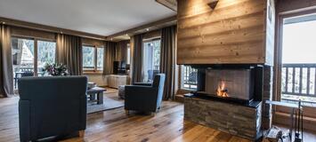 This apartment in Courchevel 1650 on the 3rd floor