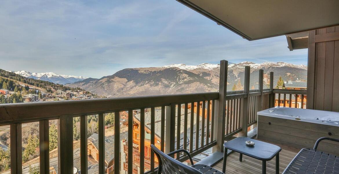 This apartment in Courchevel 1650 on the 3rd floor