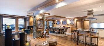 This apartment in Courchevel 1650 on the 3rd floor