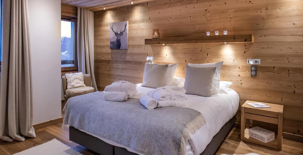 This apartment in Courchevel 1650 on the 3rd floor