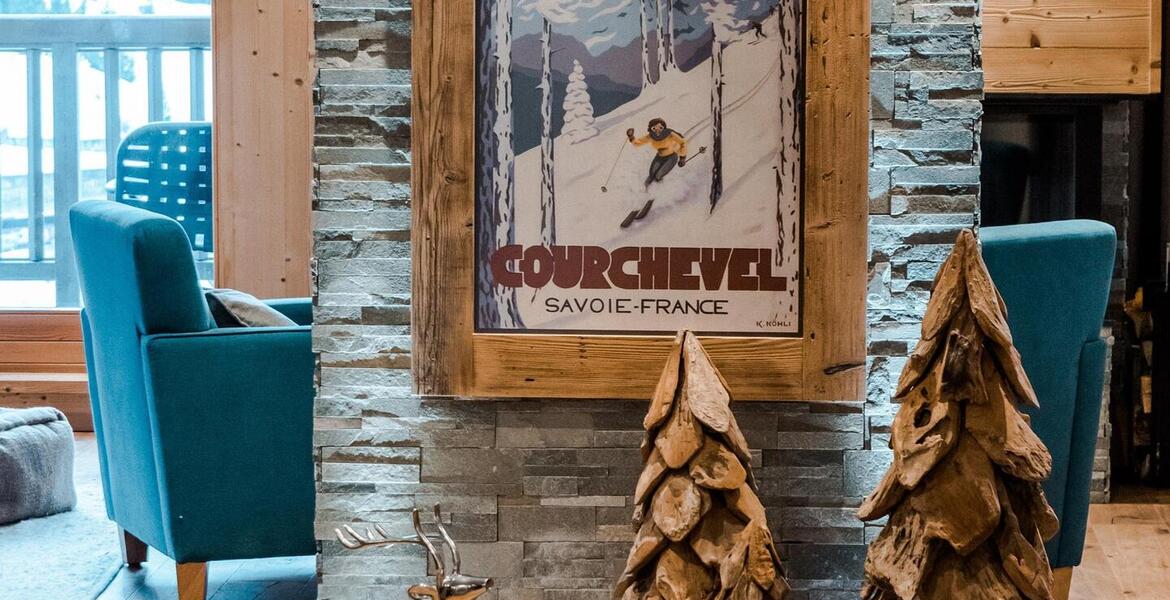 Cet appartement à Courchevel 1650, situé au 3ème étage 