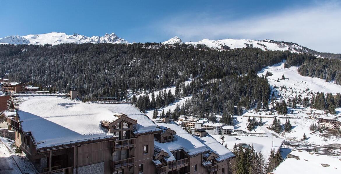 This magnificent penthouse has 3 bedrooms Courchevel