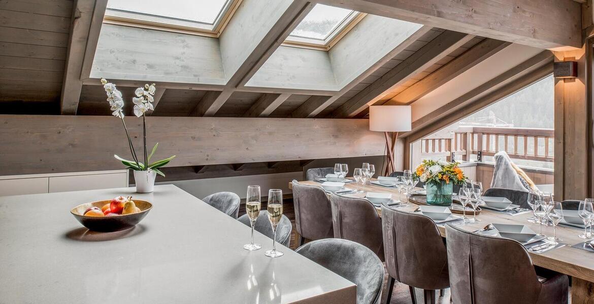 Ce penthouse à louer à Courchevel 1650 Moriond