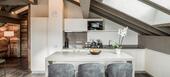 This penthouse for rental in Courchevel 1650 Moriond