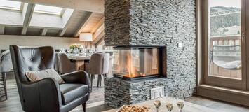 This penthouse for rental in Courchevel 1650 Moriond