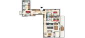Appartement spacieux à Courchevel 1650 Moriond -113 m²-