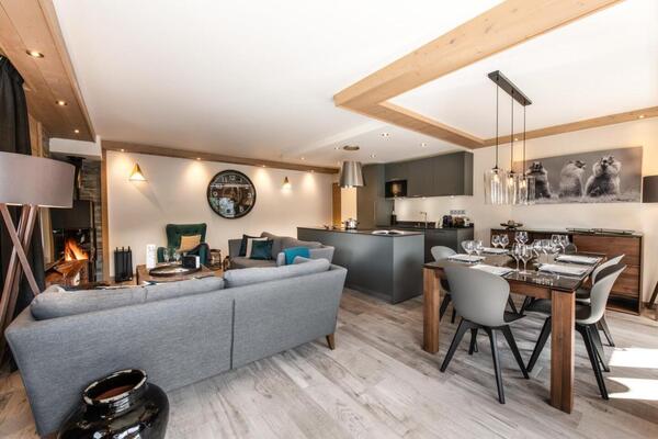 Spacious apartment in Courchevel 1650 Moriond -113 m²-