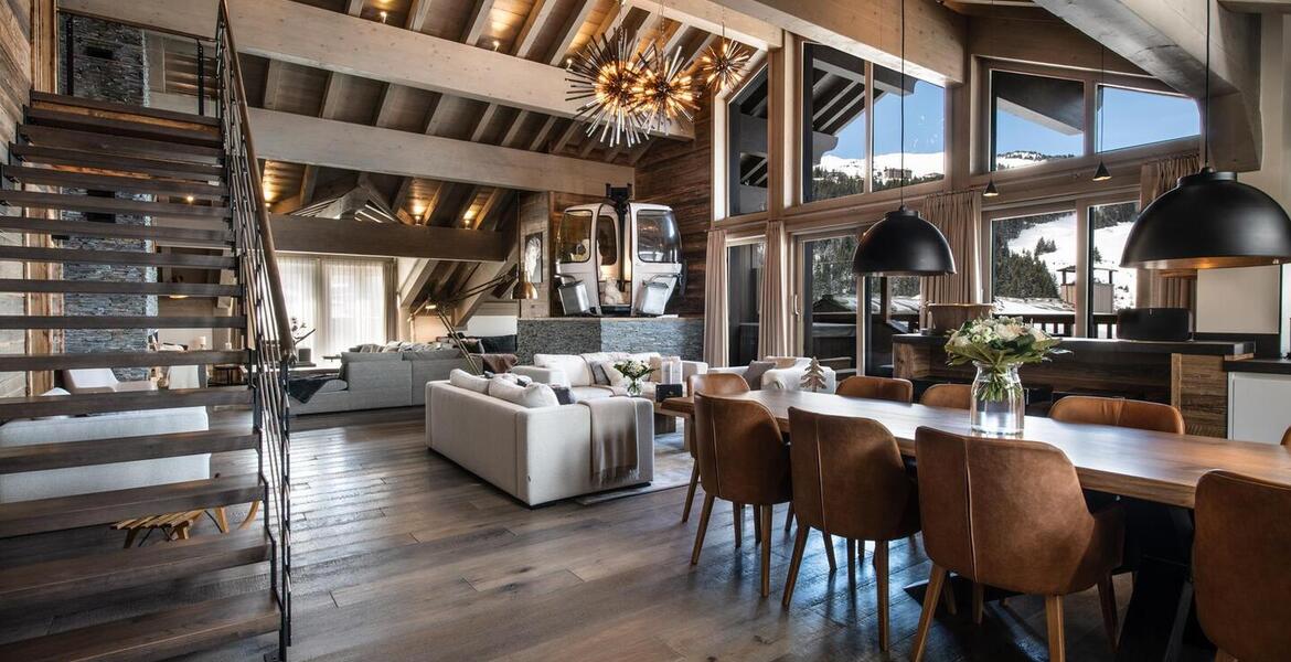 Penthouse for rent in Courchevel 1650 -345m2 up to 14 guests