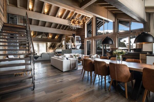 Penthouse for rent in Courchevel 1650 -345m2 up to 14 guests