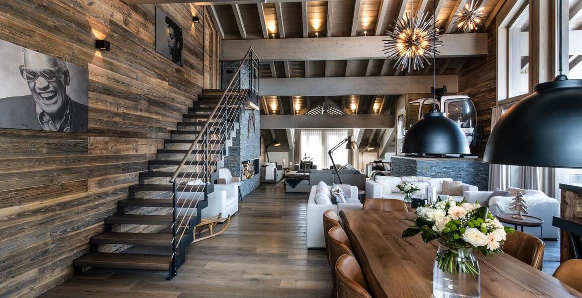 Penthouse for rent in Courchevel 1650 -345m2 up to 14 guests