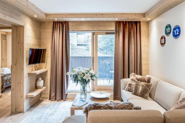 Apartment, in Courchevel 1650 Moriond for 6 people - 64m²