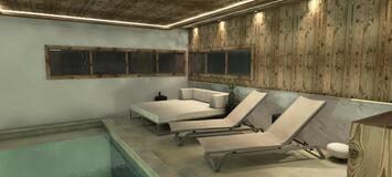 A family chalet with swimming pool in Courchevel-Le Praz 