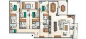 Apartment for rent in Courchevel 1650 Moriond