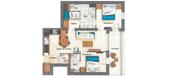 Apartment for rental in Courchevel 1650 Moriond of 63 sqm