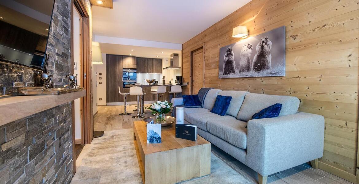 Appartement à louer à Courchevel 1650 Moriond de 63 m²