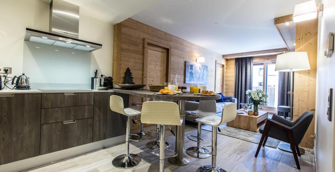 Appartement à louer à Courchevel 1650 Moriond de 63 m²