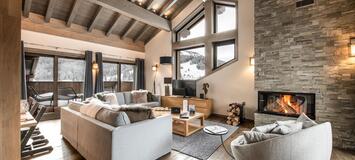 The penthouse in Courchevel 1650 Moriond, located on the 5th