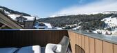 The penthouse in Courchevel 1650 Moriond, located on the 5th