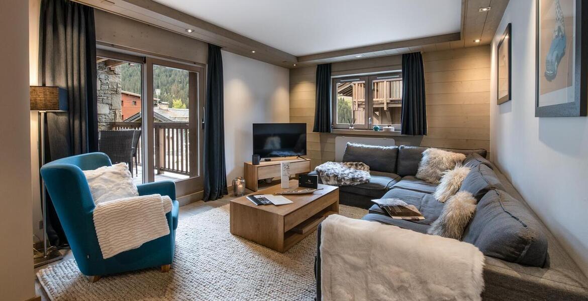 The apartment for rent, located in Courchevel 1650 Moriond 