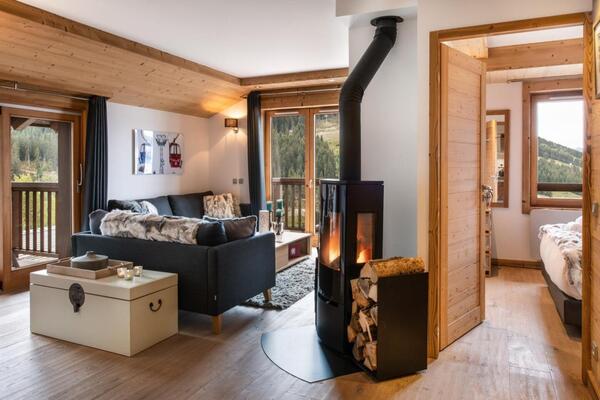 The apartment in Courchevel Moriond is for rental