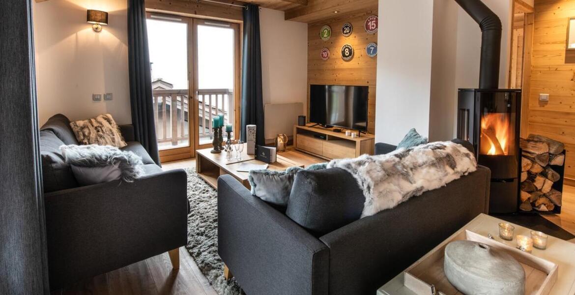 L'appartement à Courchevel Moriond est à louer, situé au 3èm