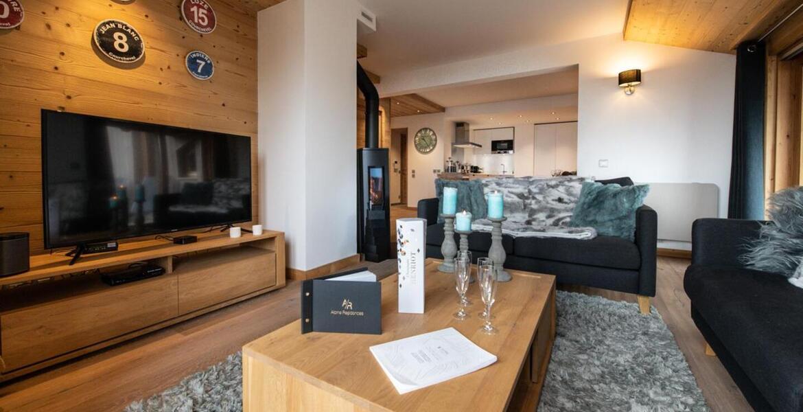 L'appartement à Courchevel Moriond est à louer, situé au 3èm