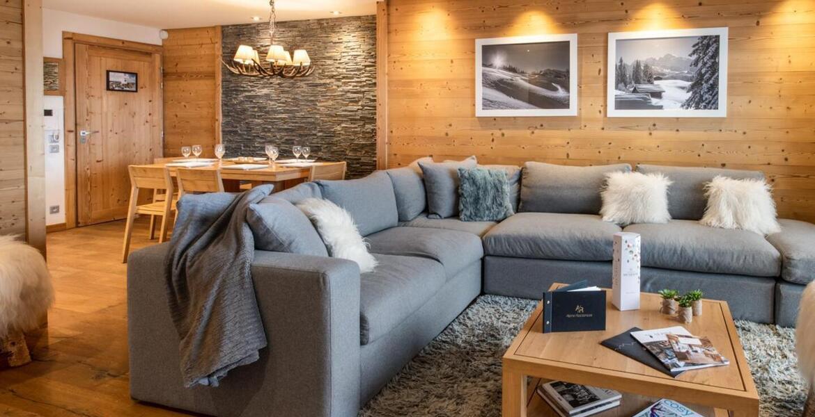 The apartment, located in Courchevel 1650 for rent 67 sqm