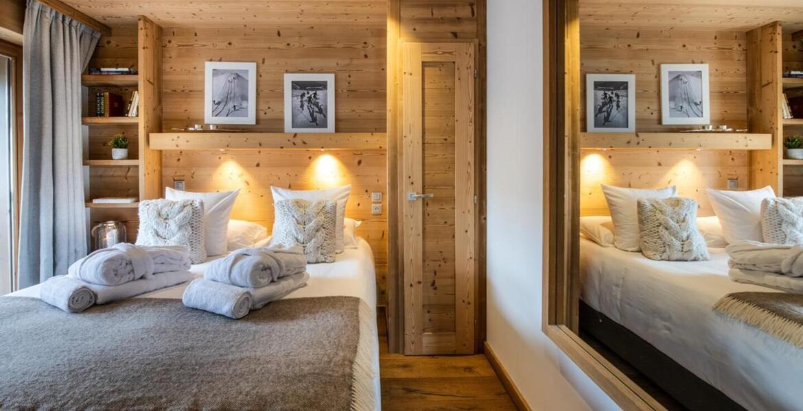 L'appartement, situé à Courchevel 1650 à louer