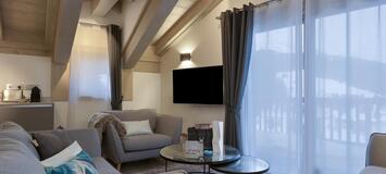 The apartment, located Le C residence in Courchevel 1650