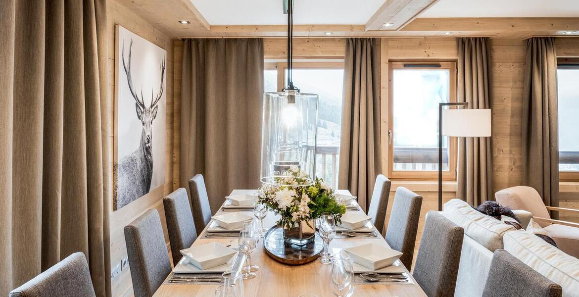 Apartment, in Courchevel 1650 Moriond of 136 m²