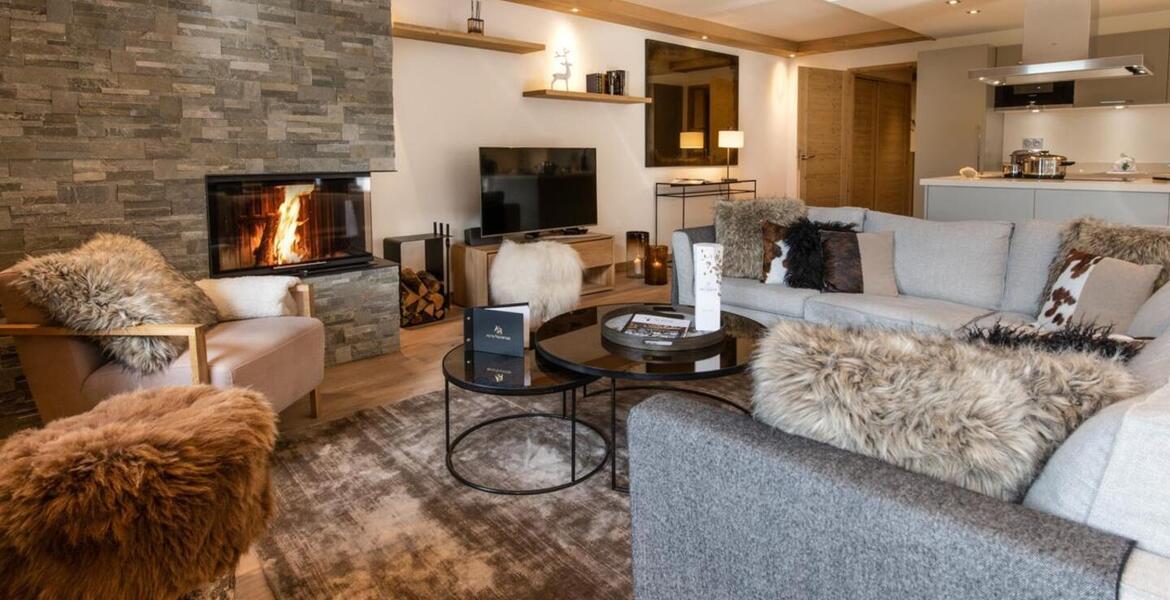 Appartement, à Courchevel 1650 Moriond situé au 2ème étage