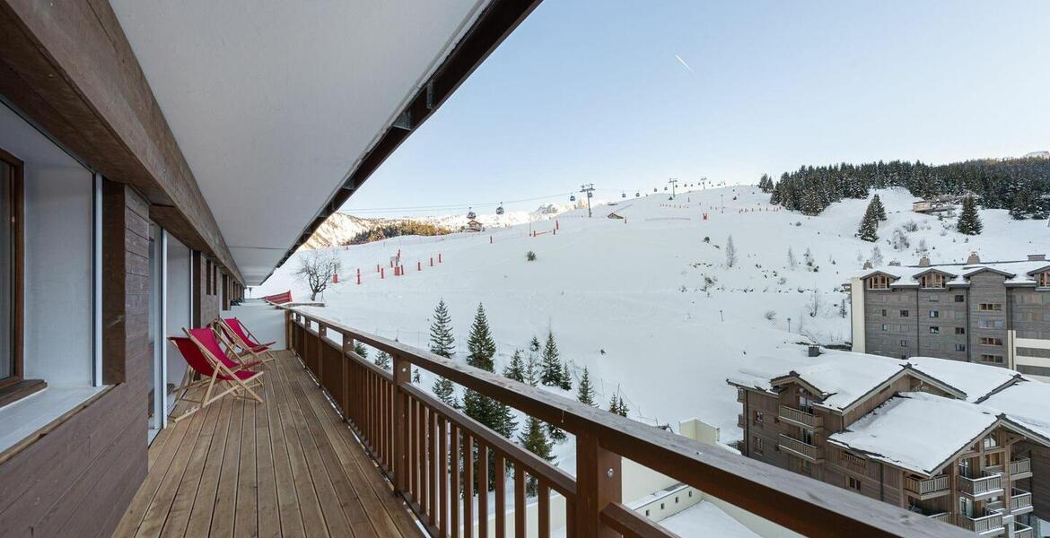 Appartement à louer à Coruchevel 1650 Moriond avec deux cham