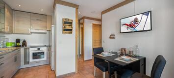 This cosy apartment for rental is located in Courchevel 1650