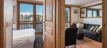 This cosy apartment for rental is located in Courchevel 1650