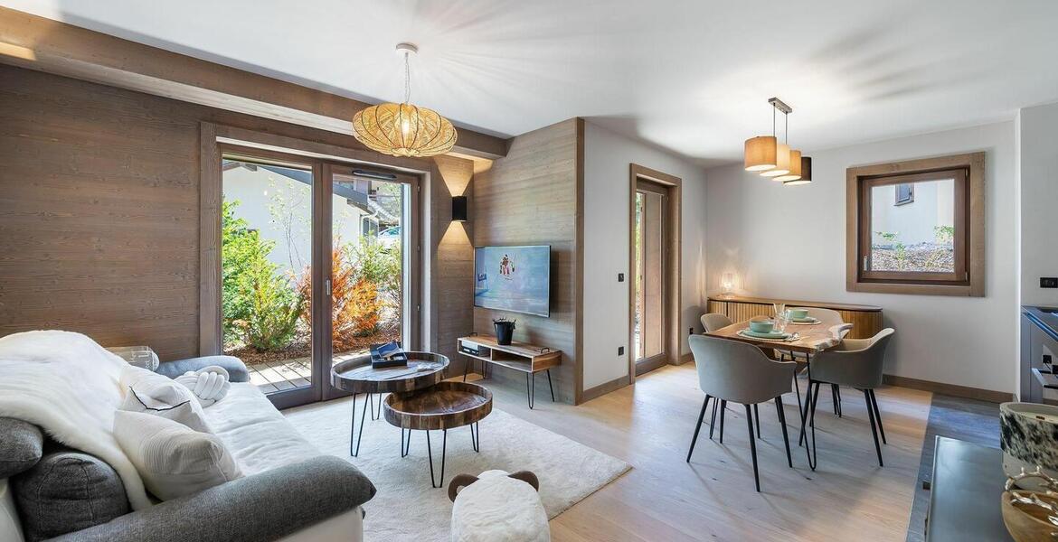 Appartement à Megève - Rochebrune à louer avec 50 m² et 1 ch