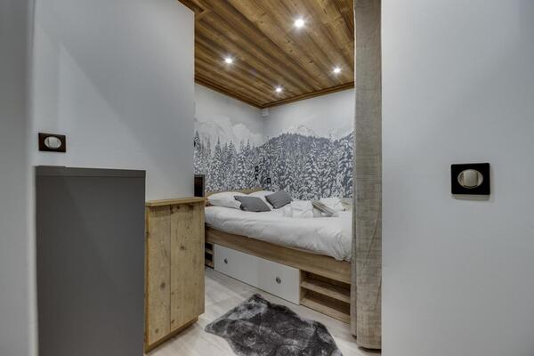 One bedroom apartment in Val d'Isere Le Crêt, 53 sqm for 4 